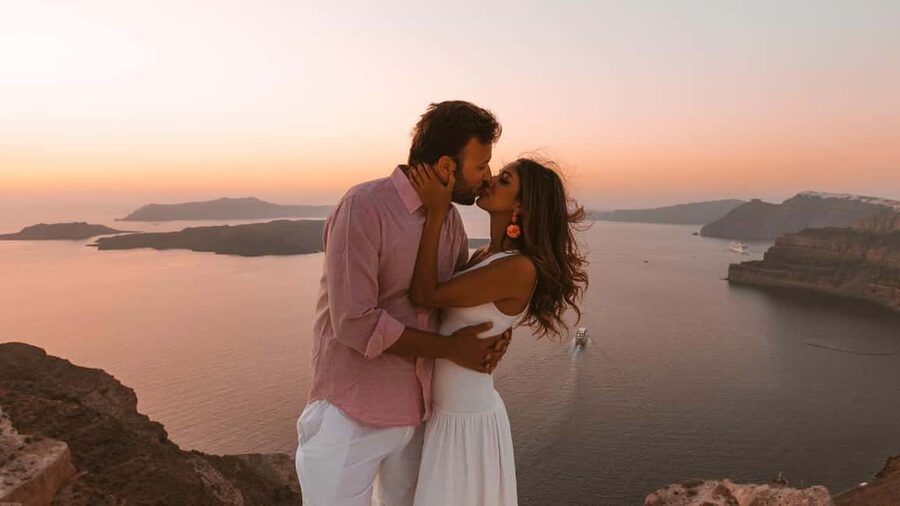 Santorini Photoshoot: Imerovigli or Fira - Price and Value: $147 per Group Up to 5