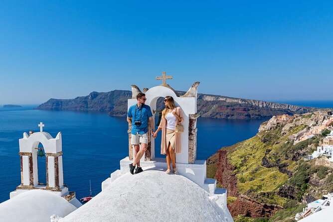 Santorini Private Photoshoot Tour by a Professional Photographer - Oia Village: The Blue Dome + White Streets Route (About 2 Hours)
