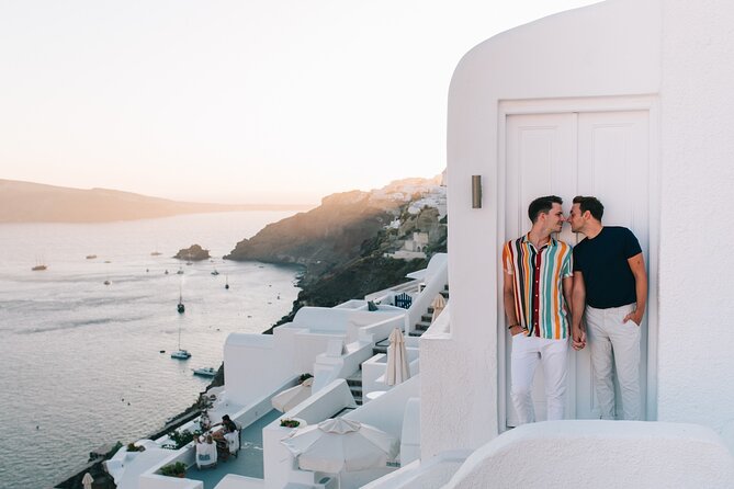 Santorini - Private Photoshoot with a Top Local Photographer - Stop 2: Pyrgos for Texture, Walkability, and a Different Vibe