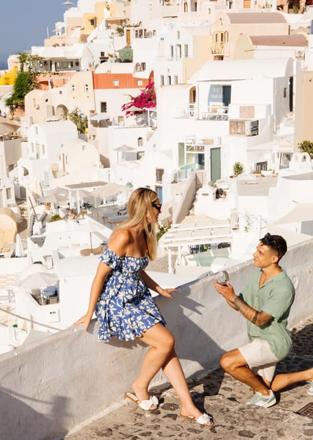 Santorini Proposal: A Luxury Photoshoot for Your Yes! Moment - Small Constraints to Know Before You Choose This