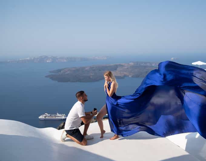 Santorini: Proposal Photoshoot l Private Entry to blue Dome - Key Highlights You’ll Care About