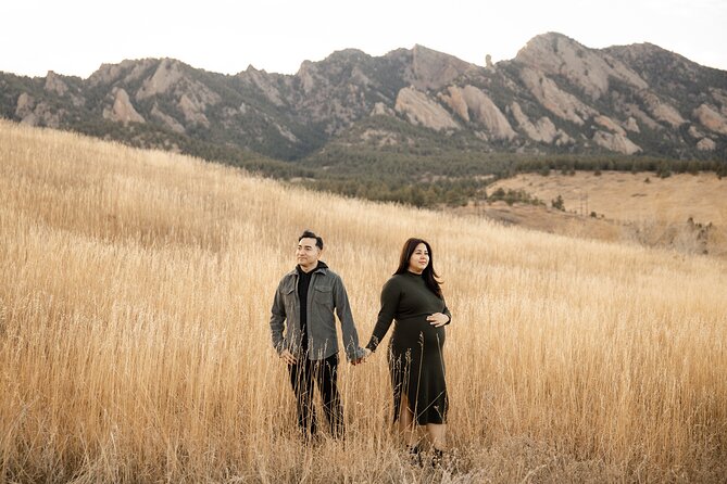 Scenic Mountain Photoshoot in Boulder, Colorado - A Private Photo Shoot That Feels Like a Real Boulder Outing