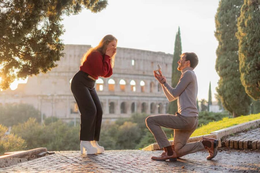 Secret Proposal Photoshoot in Rome + Reel - Small Practical Tips That Will Make You Look Better on Camera