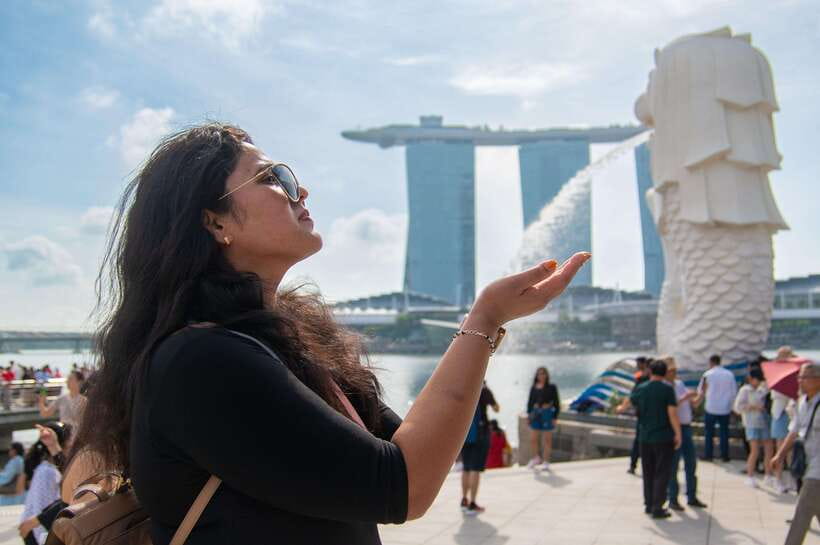 Singapore: Professional Photoshoot at Merlion Park - How a pro photoshoot actually feels (15 to 45 minutes)