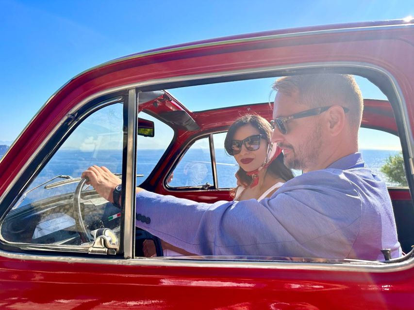 Sorrento Coast Couples Photo Tour by Vintage Fiat 500 - Why the Sorrento Coast photo route works for couples