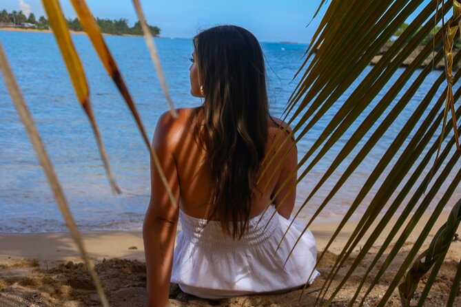 Stunning Private Beach Photoshoot in Puerto Rico's Hidden Gem - Entering the 1-hour photoshoot flow (poses, pace, and natural results)