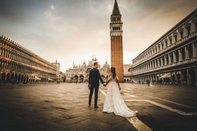 Sunrise Couple Photoshoot Tour - The Route: Starting at Piazza San Marco, Then Into Quiet Calli