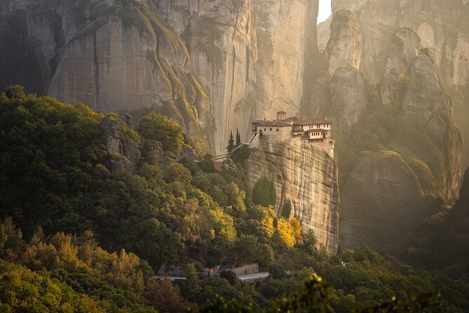 Sunset Meteora Private Photography Tour - All-weather operation means you should dress for the rocks