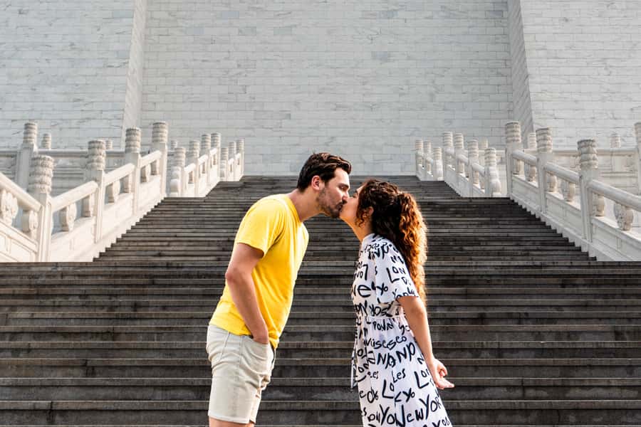 Taiwan Taipei: VIP Photoshoot with Taiwan Photographer - C.K.S Memorial Hall and the Traditional Taipei Trail