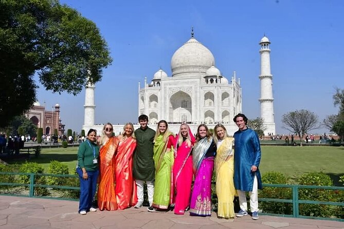Taj Mahal Tour With Professional Photographer With Rental Saree - Key highlights at a glance