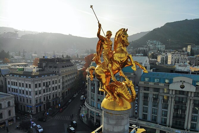 Tbilisi City Tour with Street Photography - Mother of Georgia and the Narikala Cable Car: The Big Icon and the Bonus Views