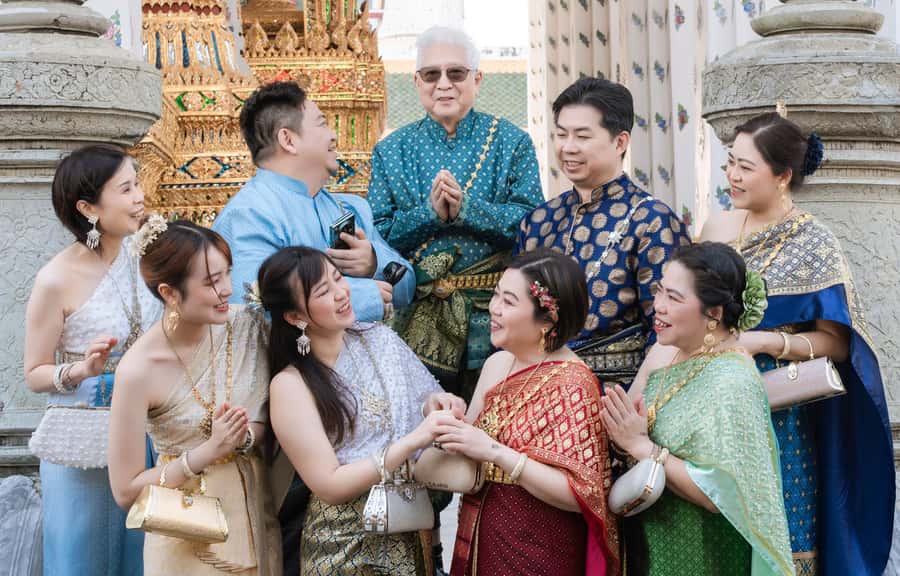 Thai Costume Photographer at Wat Arun/Pho in Bangkok - The Two-Temple Flow: Wat Arun First, Then Wat Pho