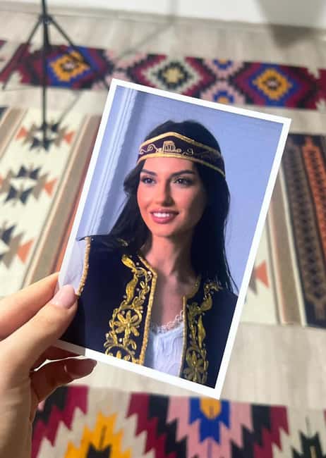 Tirana: Traditional Photoshoot in Albanian Costumes - Costume Symbolism and Studio Portrait Magic: The Core Idea