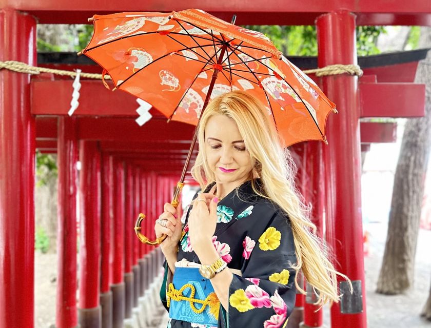 Tokyo: Kimono Dressing, Walking, and Photography Session - Weather-proof and stress-proof: rain or shine with a plan