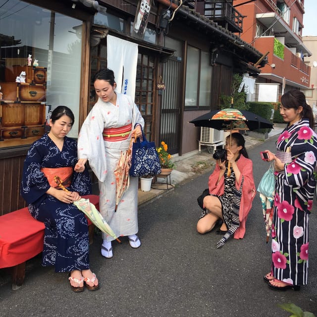 Tokyo: Kimono Dressing, Walking, and Photography Session - Dressing you: silk kimono and the 50+ choice factor