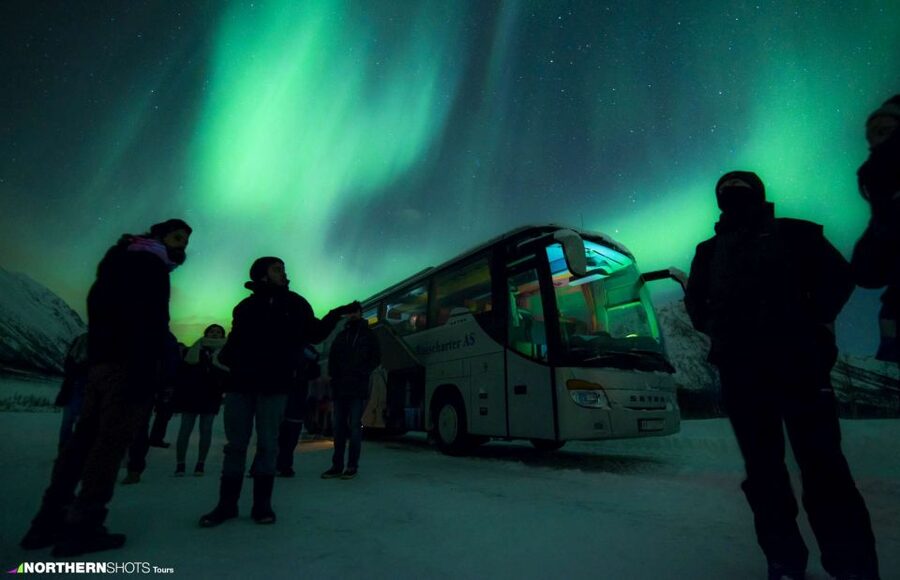 Tromso: Northern Lights Photography Tour by Bus (or miniBus) - Entering the Aurora Chase in Tromsø