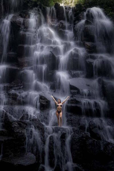 Ubud: Photography Tour Rice Terrace, Waterfall, & Swing - Swinging at Happy Bali Swing: how to get the right kind of photos