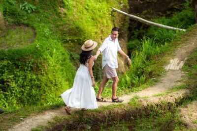 Ubud Tour With Photographer: Waterfalls, Swing & Rice Fields - Two waterfalls, two moods: Kanto Lampo then Tibumana