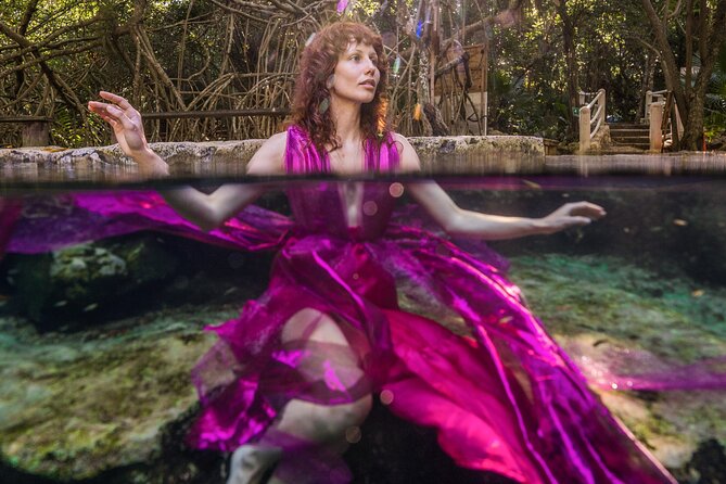 Underwater Photo Shoot Experience in Cenote - The Photo Results: Professional Editing Plus Video Clips