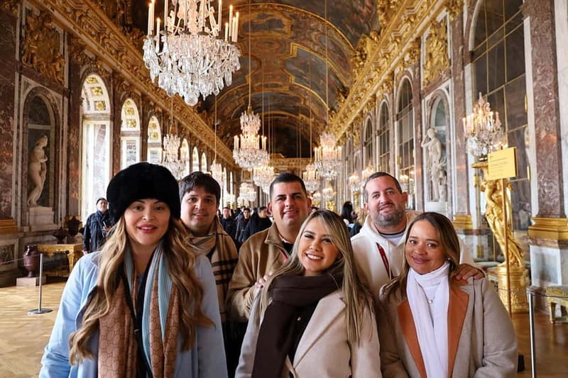 Versailles & Giverny from Paris PRIVATE TOUR with PHOTOSHOOT - Hall of Mirrors and the photo reality check