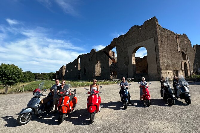 Vespa experience guided by us & Photo shoot - Piazzale Giuseppe Garibaldi: Your Best Final View Stop