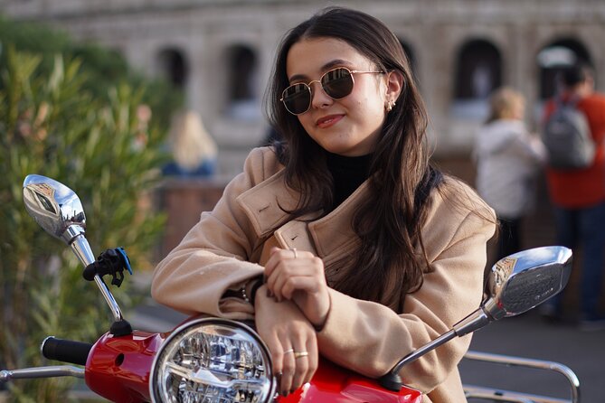 Vespa Tour in Rome with professional photographer - Terrazza del Gianicolo (Belvedere del Gianicolo) for Skyline Photos