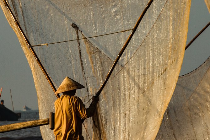 Vietnam Fishing village photography tours - Salt making: using craft and texture when the light turns golden