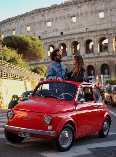 Vintage Fiat500 car Tour by Professional Photographer - Giardino degli Aranci: your pause for views and breathing room