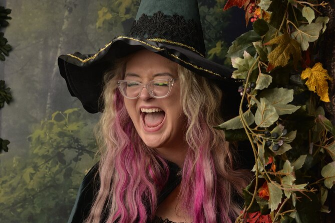 Witch Costume Photo Shoot - Olde Salem Village theatrical set - Salem Witch Costume Photo Shoot: What You’re Really Buying