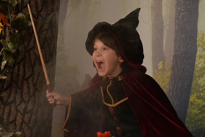 Witch Costume Photo Shoot - Olde Salem Village theatrical set - Price and Value in Salem: Why $107.50 Works for Many People