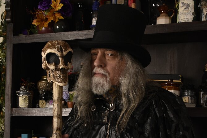 Witch Costume Photo Shoot - Witch Cottage theatrical set - Price and value: $95 for a Salem souvenir that lasts