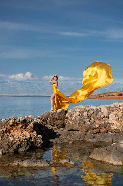 Zadar: Flying dress photo shoot - Pickup, drop-off, and meeting logistics that actually affect your day