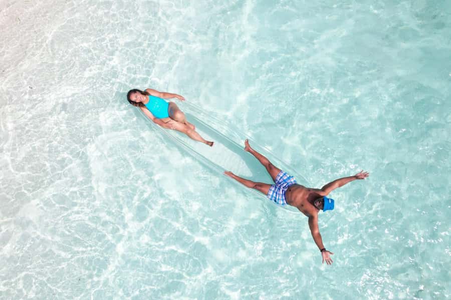 Zanzibar Clear Kayak & Drone Photoshoot with Pickup Includes - Drone photoshoot: overhead, sunset-style light, and underwater angles